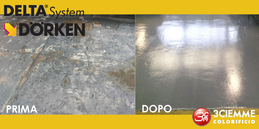 delta - sistemi di verniciatura per pavimenti magazzini e cantine